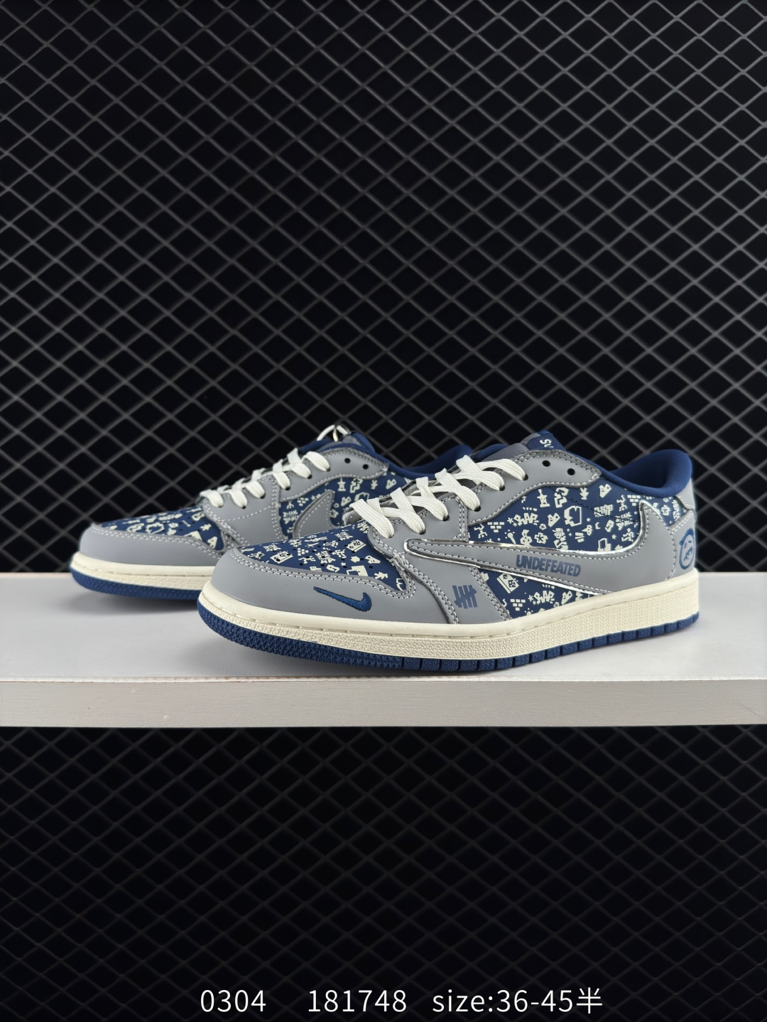 Undefeated x Air Jordan 1 Low